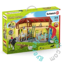 Schleich 42485 Lóistálló játékszett - Farm World