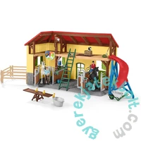 Schleich 42485 Lóistálló játékszett - Farm World