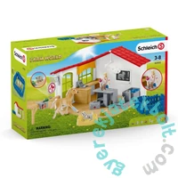 Schleich 42502 Állatorvosi rendelő játékszett - Farm World