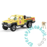 Schleich 42503 Állatorvos látogatása a farmon játékszett - Farm World