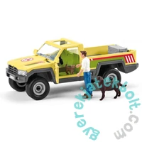Schleich 42503 Állatorvos látogatása a farmon játékszett - Farm World