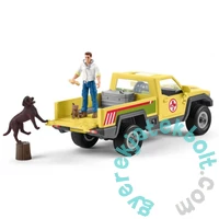 Schleich 42503 Állatorvos látogatása a farmon játékszett - Farm World