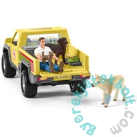 Schleich 42503 Állatorvos látogatása a farmon játékszett - Farm World