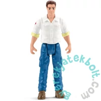 Schleich 42503 Állatorvos látogatása a farmon játékszett - Farm World