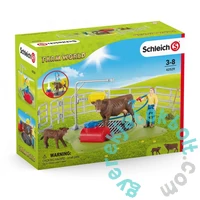 Schleich 42529 Tehén mosóhely játékszett - Farm World