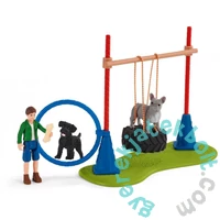 Schleich 42536 Agility pálya kutyáknak játékszett - Farm World