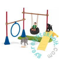 Schleich 42536 Agility pálya kutyáknak játékszett - Farm World