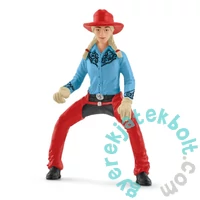 Schleich 42576 Hordóverseny cowgirllel játékszett - Farm World