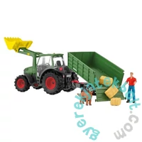 Schleich 42608 Traktor utánfutóval - Farm World