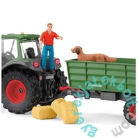 Schleich 42608 Traktor utánfutóval - Farm World