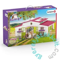 Schleich 42344 Lovarda lovakkal játékszett - Horse Club