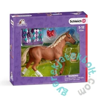 Schleich 42360 Angol Telivér kanca takaróval játékszett - Horse Club