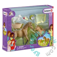 Schleich 42432 Sarah állatai ápoló játékszett - Horse Club (SLH42432)