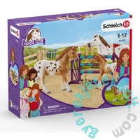 Schleich 42433 Appaloosa lovastorna játékszett - Horse Club