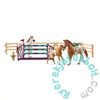 Schleich 42433 Appaloosa lovastorna játékszett - Horse Club