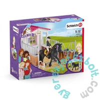 Schleich 42437 Istálló Torival és lovával játékszett - Horse Club