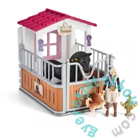Schleich 42437 Istálló Torival és lovával játékszett - Horse Club