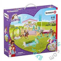 Schleich 42440 Lóverseny játékszett  - Horse Club