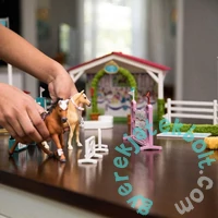 Schleich 42440 Lóverseny játékszett  - Horse Club