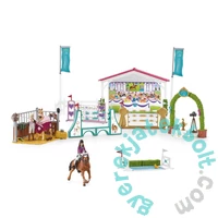 Schleich 42440 Lóverseny játékszett  - Horse Club