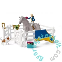 Schleich 42466 Nagy lovasbemutató játékszett - Horse Club