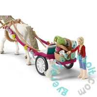 Schleich 42467 Kocsi lovasbemutatóhoz piknikkel játékszett - Horse Club