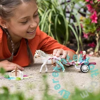 Schleich 42467 Kocsi lovasbemutatóhoz piknikkel játékszett - Horse Club
