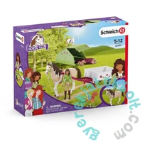 Schleich 42533 Sarah kempingezik játékszett - Horse Club