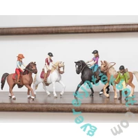 Schleich 42542 Sarah és Mystery figurák - Horse Club (SLH42542)