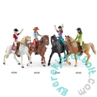 Schleich 42542 Sarah és Mystery figurák - Horse Club (SLH42542)