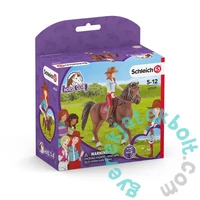 Schleich 42539 Hannah és Cayenne figurák - Horse Club