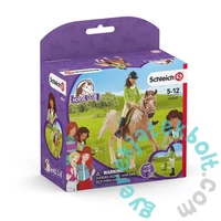 Schleich 42542 Sarah és Mystery figurák - Horse Club
