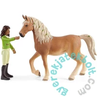 Schleich 42542 Sarah és Mystery figurák - Horse Club
