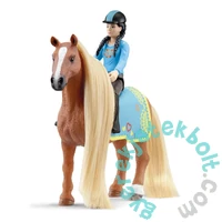 Schleich 42585 Kezdő készlet - Kim és Caramelo figurák kiegészítőkkel - Horse Club - Sofia's Beauties