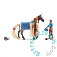 Schleich 42586 Kezdő készlet - Leo és Rocky figurák kiegészítőkkel - Horse Club - Sofia's Beauties (SLH42586)