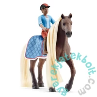 Schleich 42586 Kezdő készlet - Leo és Rocky figurák kiegészítőkkel - Horse Club - Sofia's Beauties