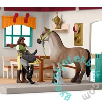 Schleich 42591 Nyeregszoba istálló kiegészítő játékszett - Horse Club