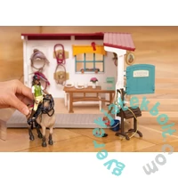 Schleich 42591 Nyeregszoba istálló kiegészítő játékszett - Horse Club