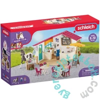 Schleich 42592 Lovas kávézó játékszett - Horse Club