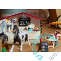 Schleich 42592 Lovas kávézó játékszett - Horse Club