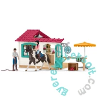 Schleich 42592 Lovas kávézó játékszett - Horse Club