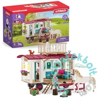 Schleich 42593 Karaván titkos találkozókhoz játékszett - Horse Club (SLH42593)