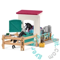 Schleich 42611 Lóbox kancával és csikóval játékszett - Horse Club