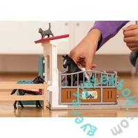 Schleich 42611 Lóbox kancával és csikóval játékszett - Horse Club