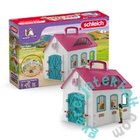 Schleich 42703 Nyitott istálló - Kis patkó játékszett - Horse Club