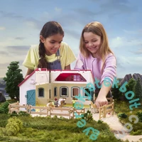 Schleich 42703 Nyitott istálló - Kis patkó - Horse Club