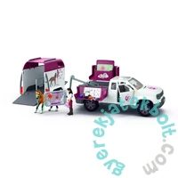 Schleich 42704 Mobil állatorvosi klinika pótkocsival - Horse Club