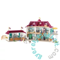 Schleich 42706 Tóparti tájház és istálló játékszett - Horse Club