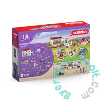 Schleich 42706 Tóparti tájház és istálló játékszett - Horse Club
