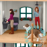 Schleich 42706 Tóparti tájház és istálló játékszett - Horse Club (SLH42706)